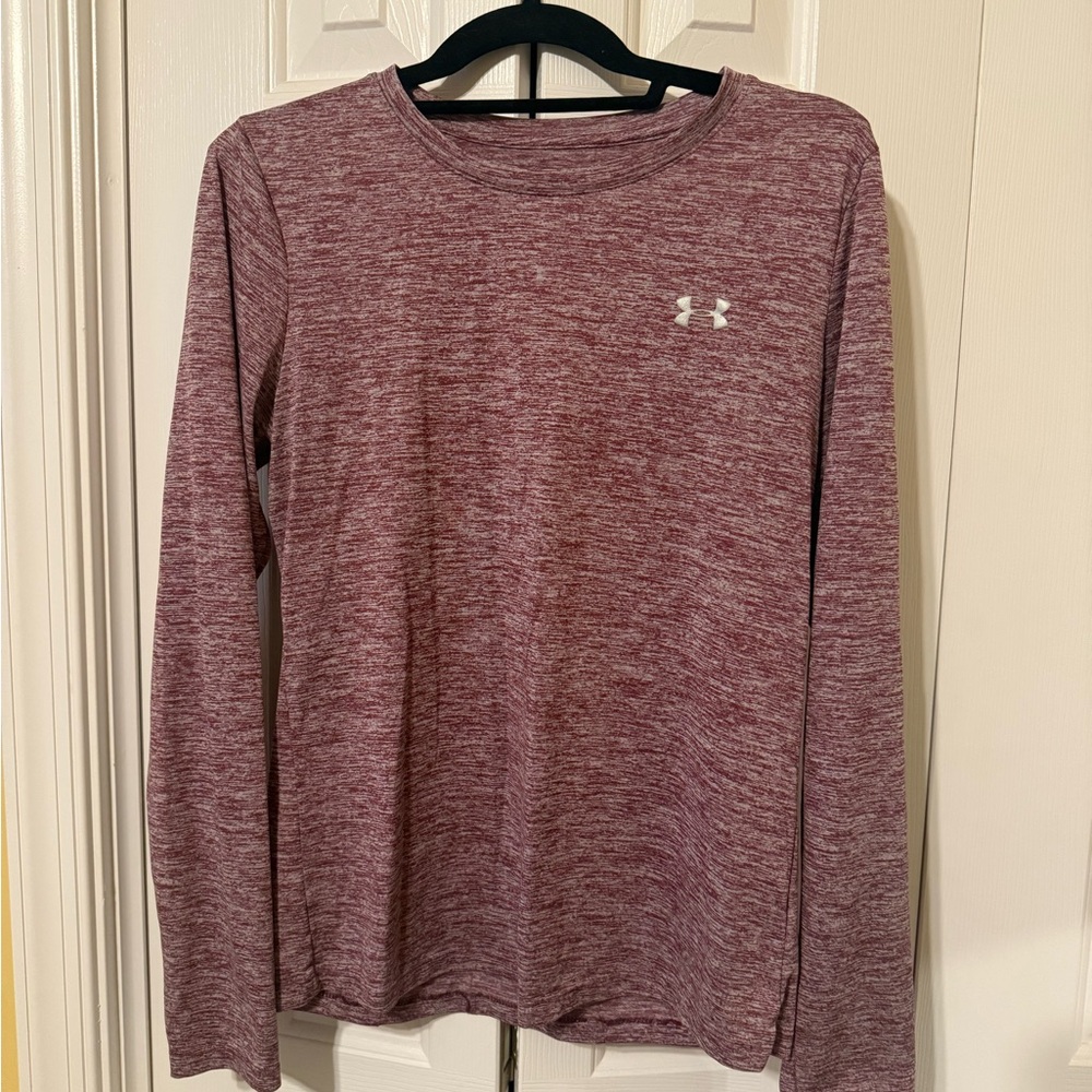 Under Armour Heat Gear Pink Heather Shirt